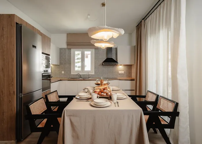 Naxian Nest Penthouse 3br - Walk To Lejlighed Naxos City